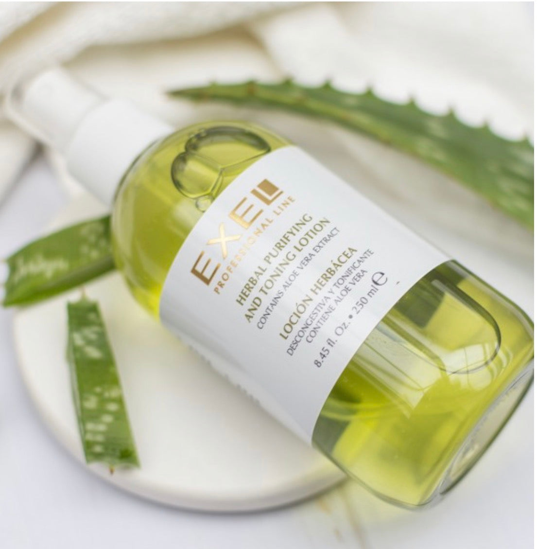 EXEL Loción Herbácea con Aloe Vera – Tónico Facial | 150 ml