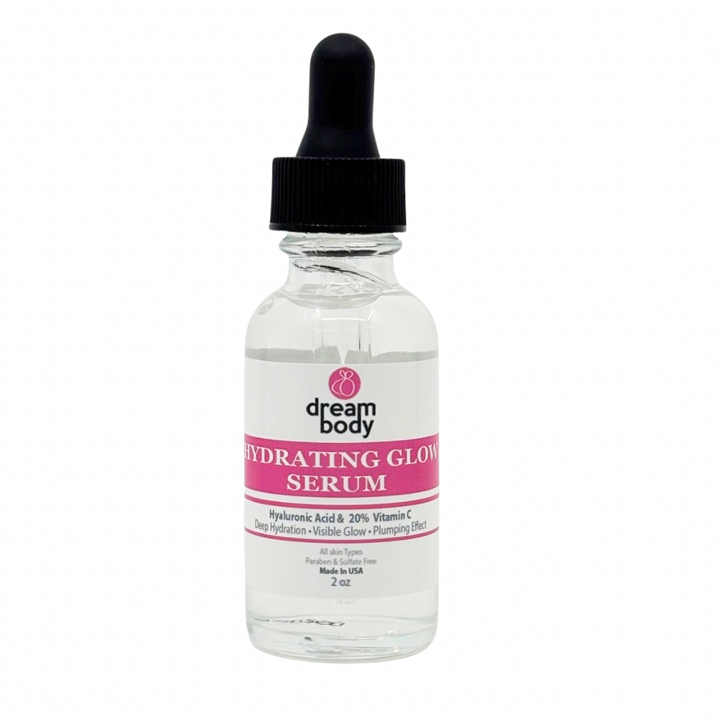 Hydrating Glow Serum – Ácido Hialurónico + Vitamina C | 2 oz