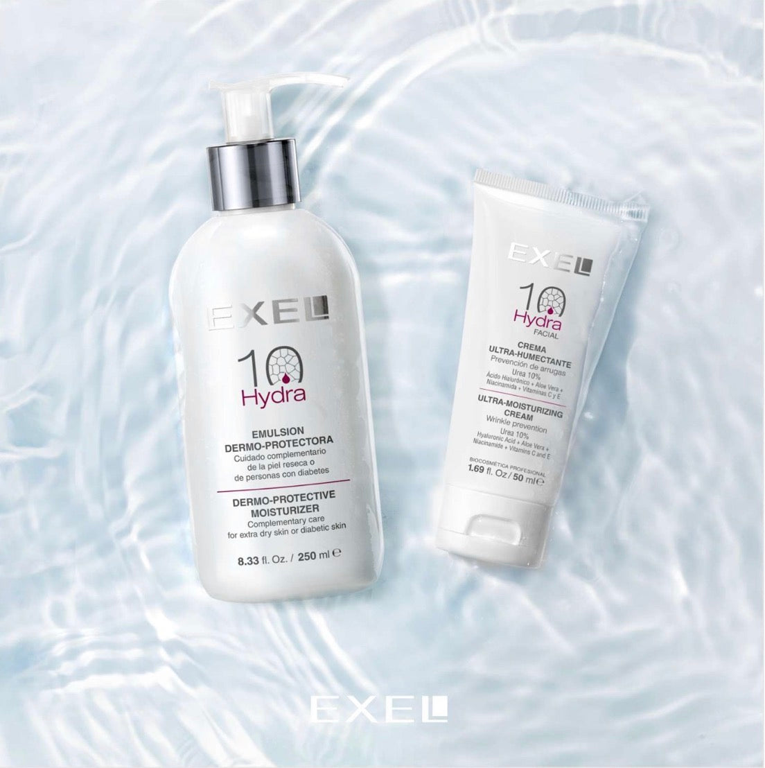 EXEL Hydra 10 Ultra-Moisturizing Cream | Crema Ultra-Humectante 50 ml