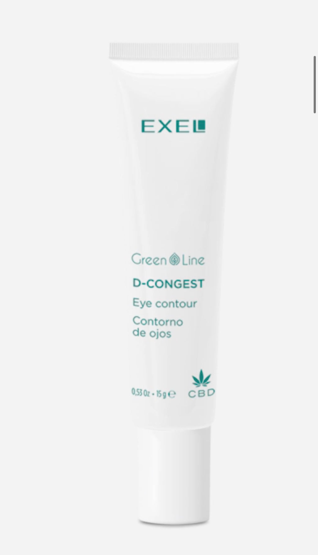 D-CONGEST Contorno de Ojos con CBD, Árnica y Ácido Hialurónico | 15 ml EXEL
