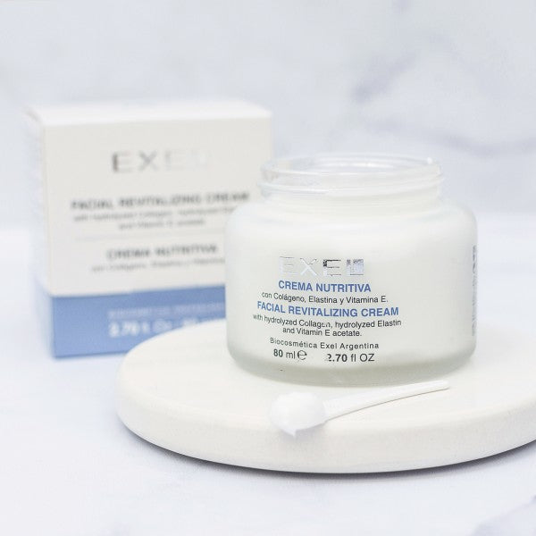 Revitalizing Face Cream with Collagen, Elastin & Vitamin E | 80 ml EXEL