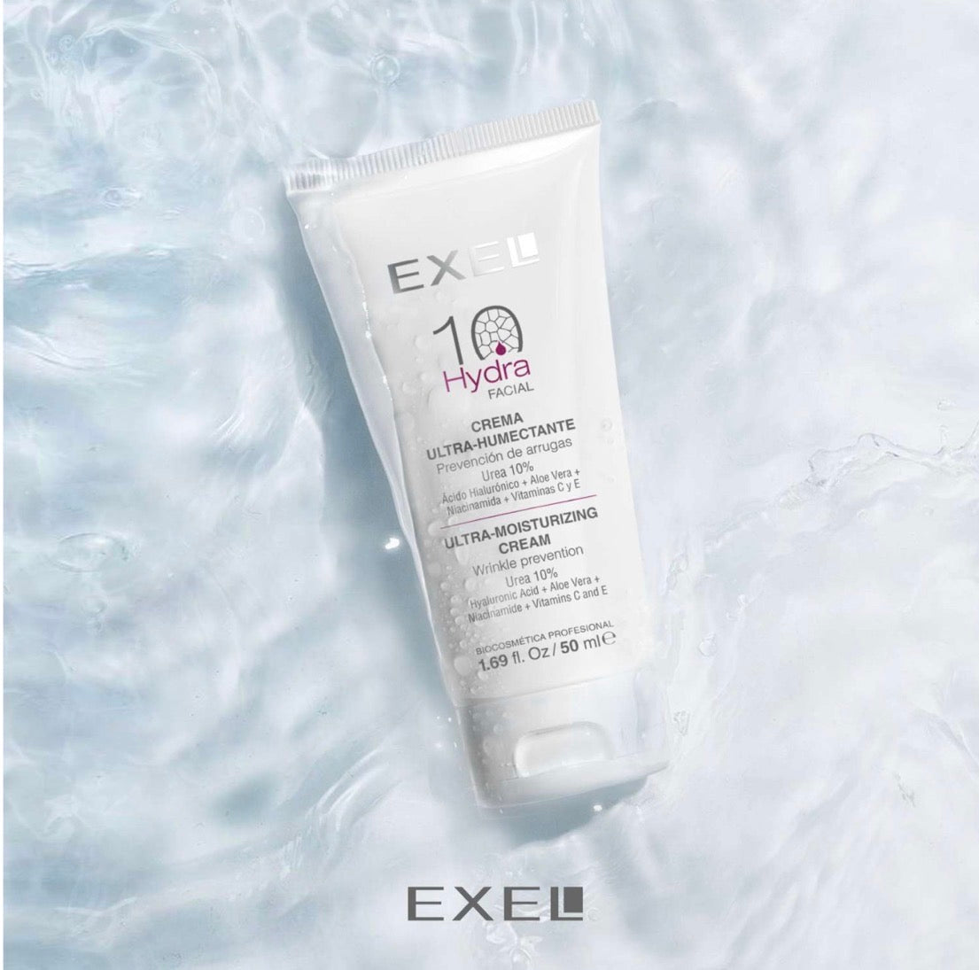 EXEL Hydra 10 Ultra-Moisturizing Cream | Crema Ultra-Humectante 50 ml