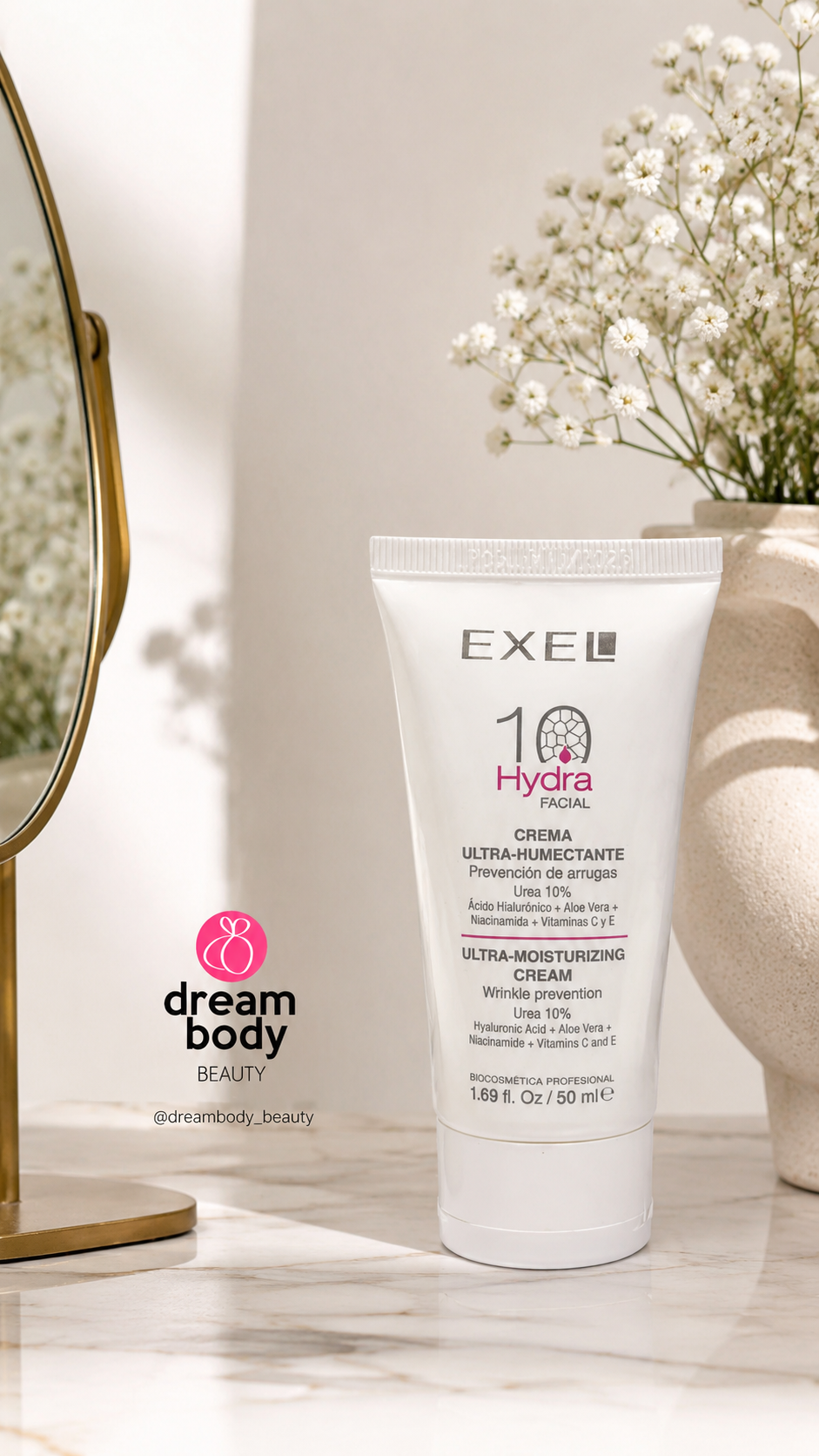 EXEL Hydra 10 Ultra-Moisturizing Cream | Crema Ultra-Humectante 50 ml