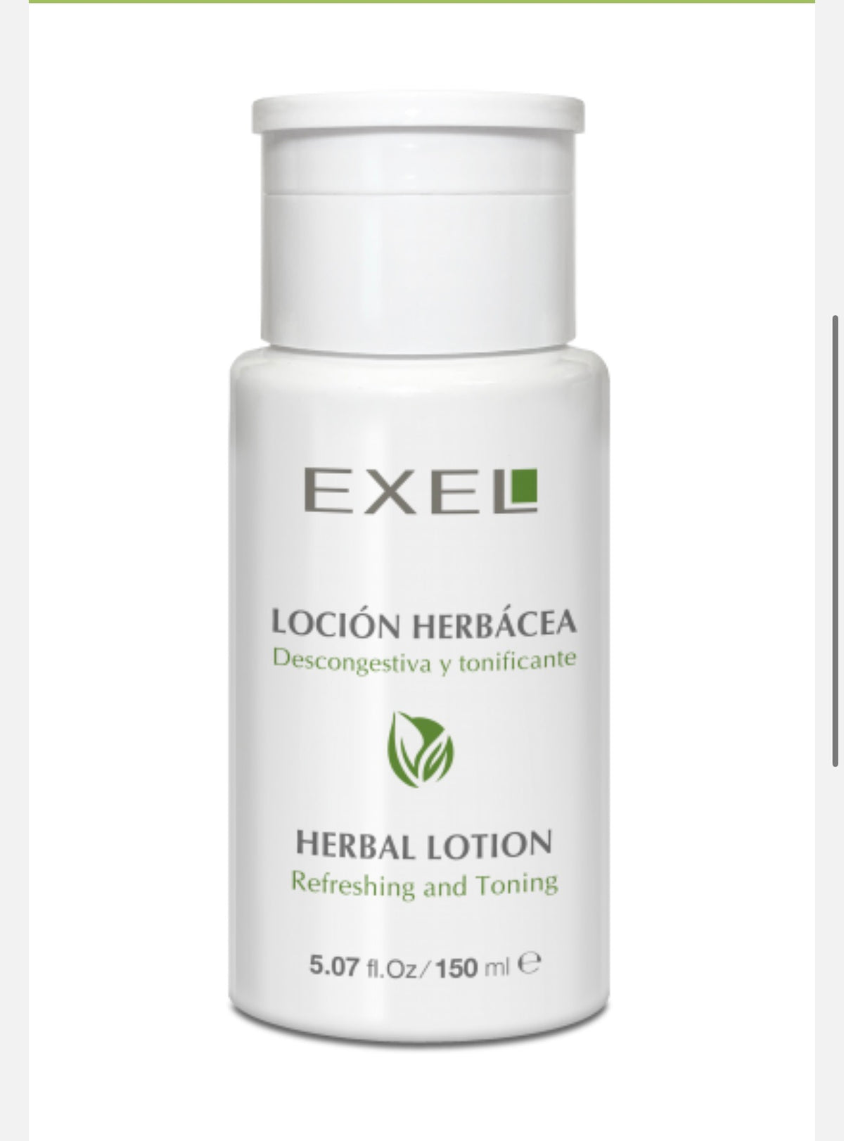 EXEL Loción Herbácea con Aloe Vera – Tónico Facial | 150 ml