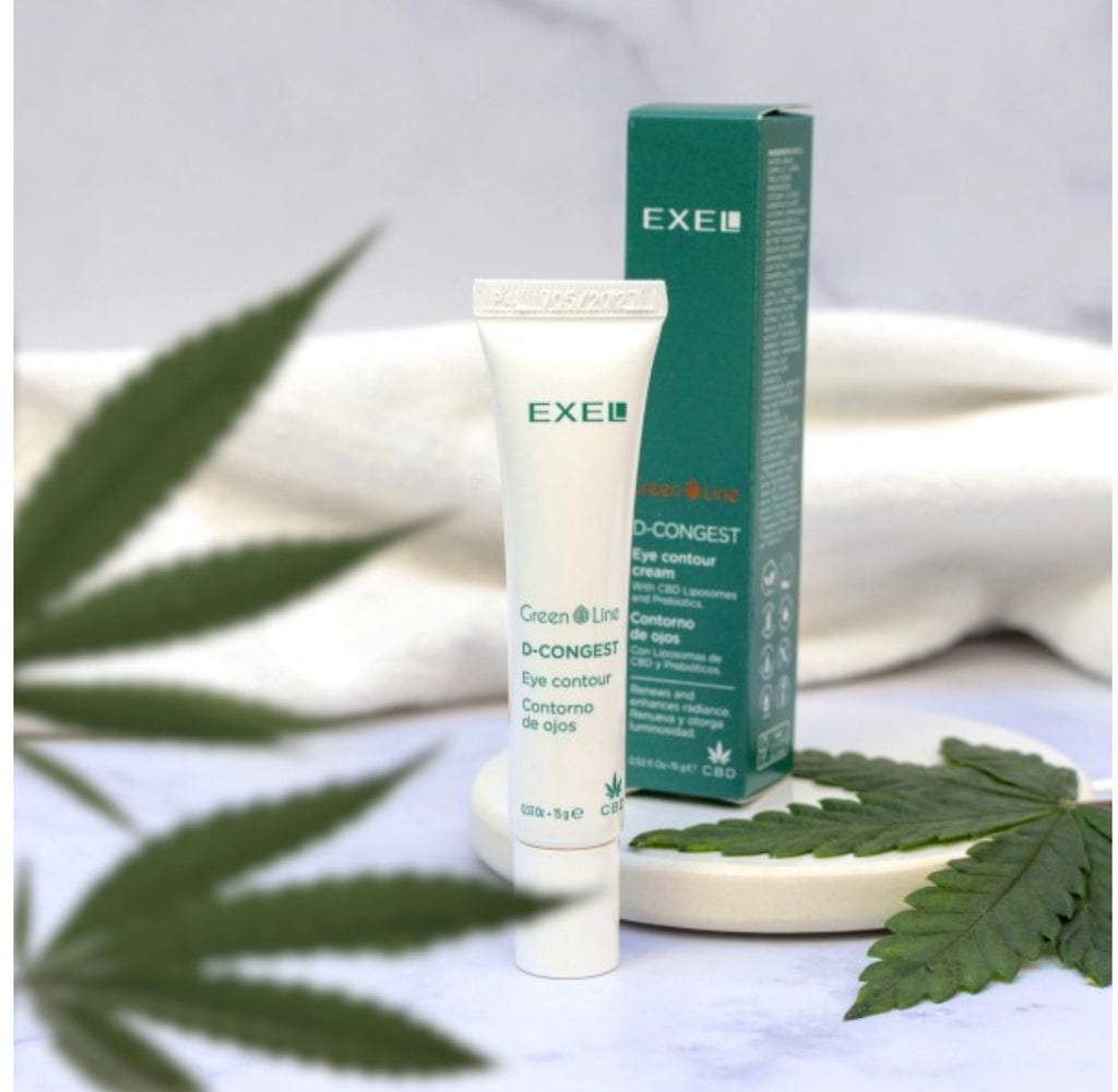 D-CONGEST Contorno de Ojos con CBD, Árnica y Ácido Hialurónico | 15 ml EXEL