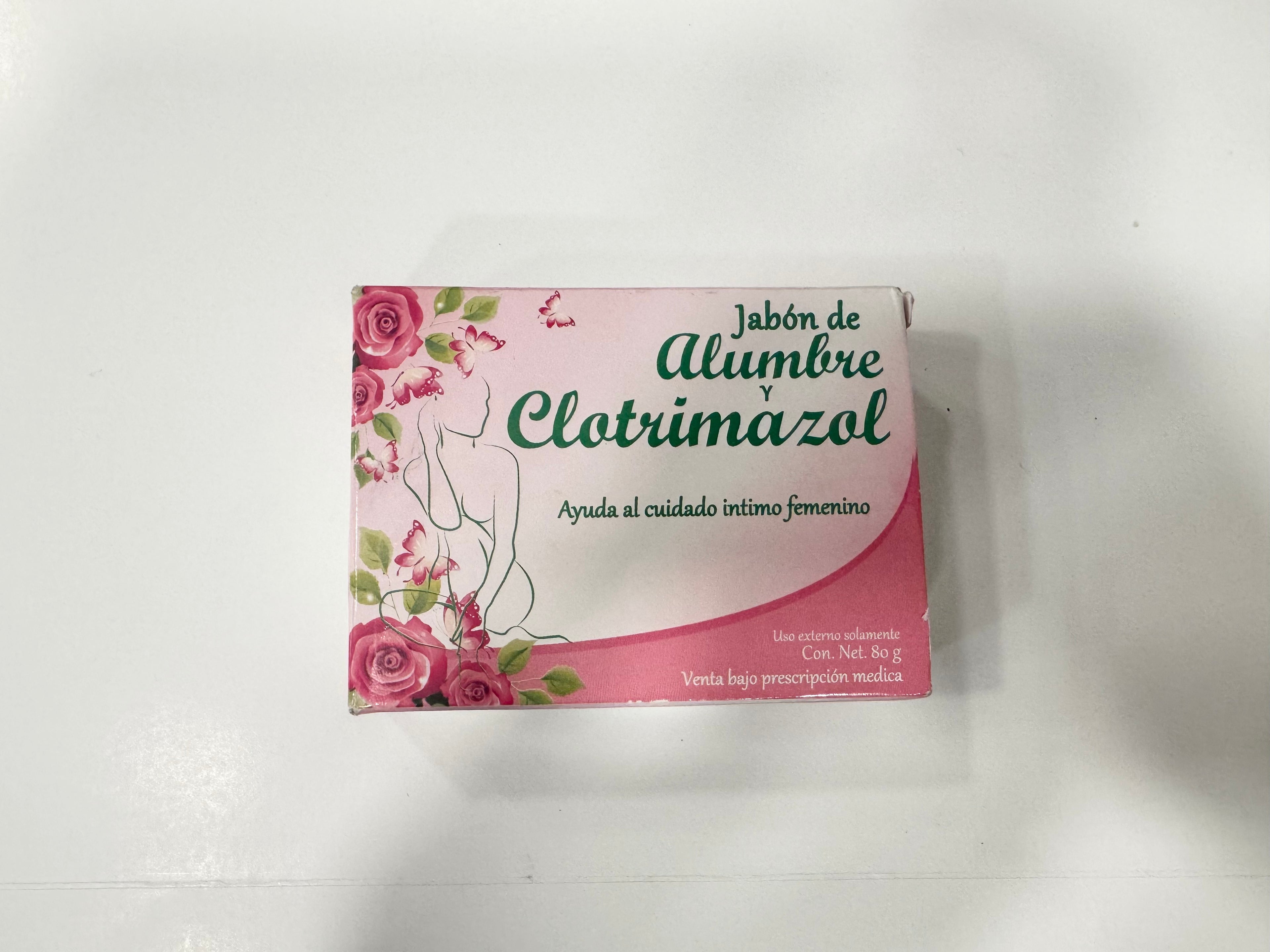 Jabon intimo Alumbre y Clotimazol