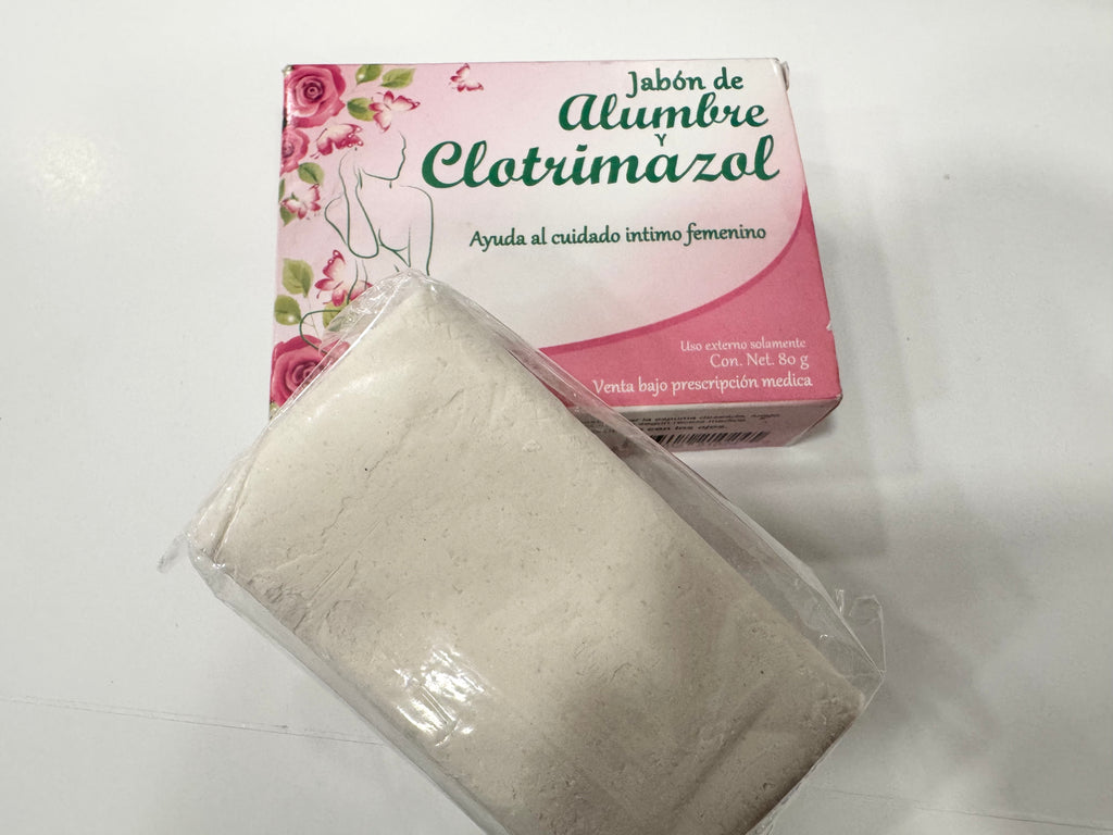 Jabon intimo Alumbre y Clotimazol