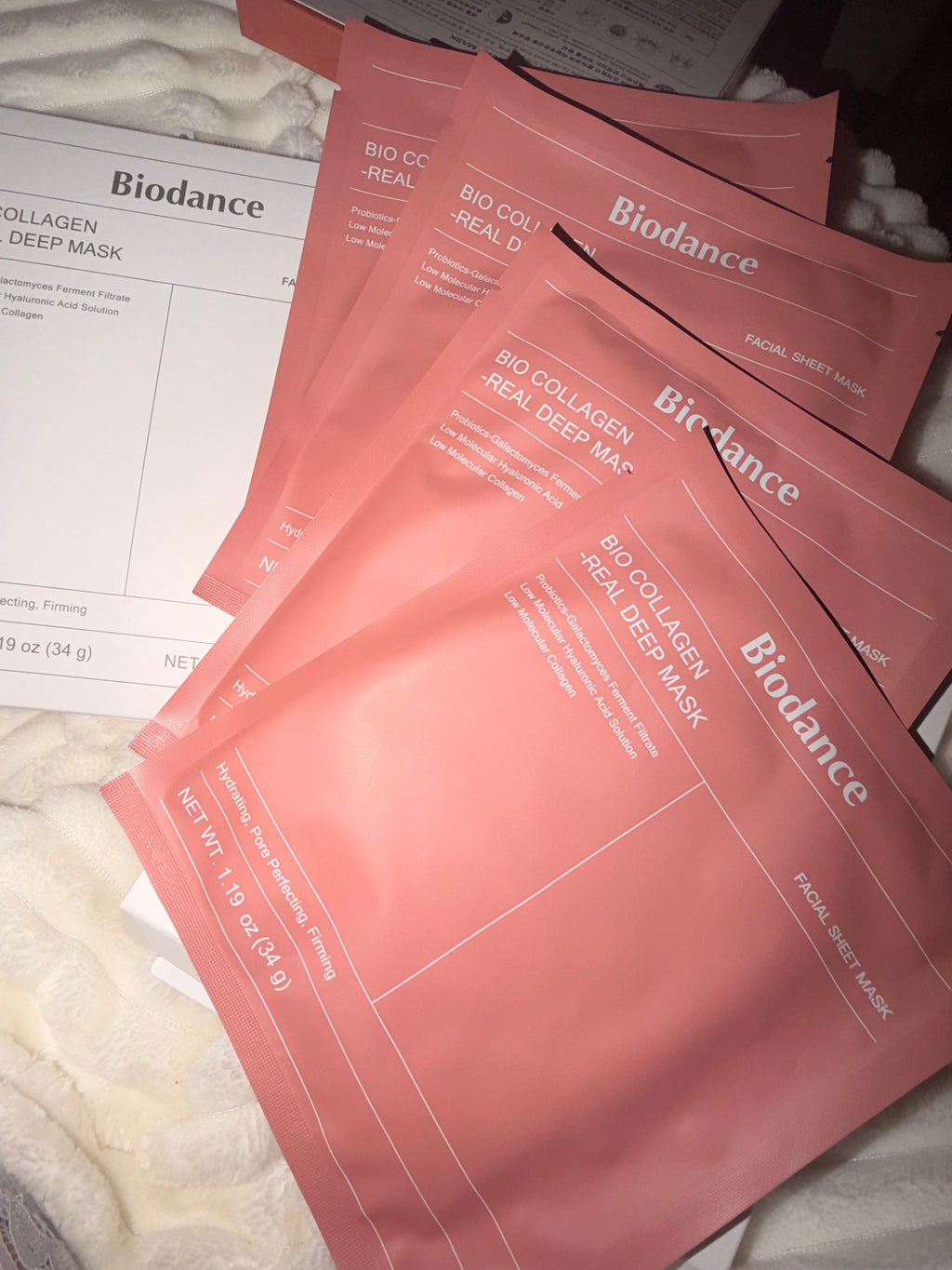 BIODANCE Bio-Collagen Real Deep Hydrogel Mask – Box of 4