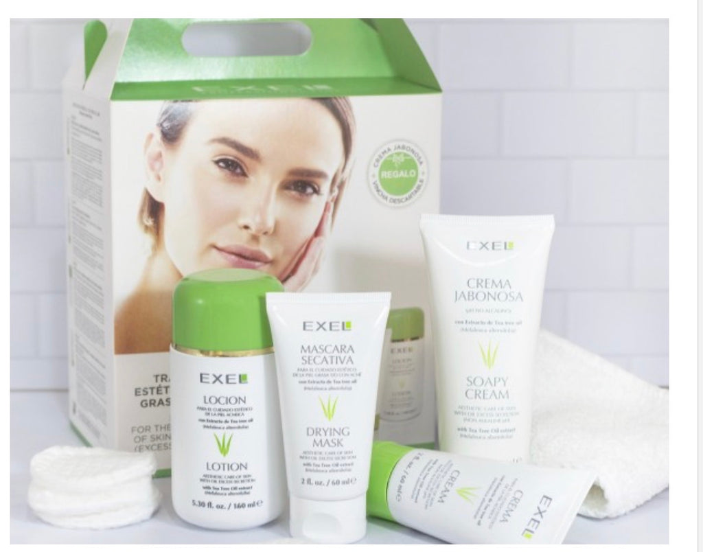 Kit for Oily & Acne-Prone Skin - 4 Steps EXEL