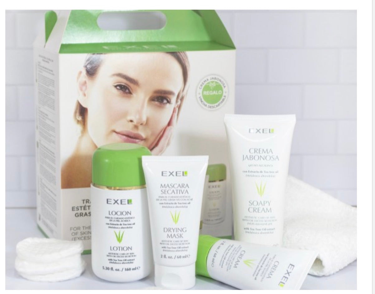 Kit for Oily & Acne-Prone Skin - 4 Steps EXEL