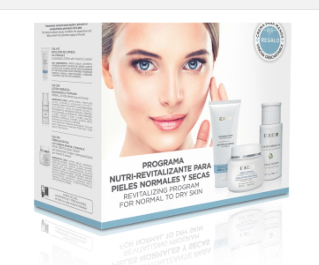 Nutri-Revitalizing Skincare Kit for Normal to Dry Skin 3 Steps EXEL EXEL